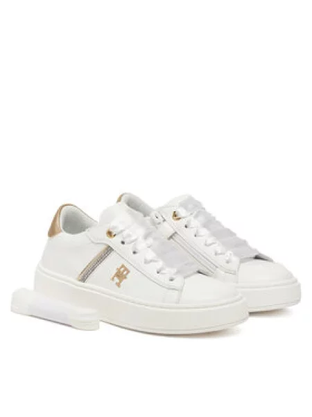 Tommy Hilfiger Laisvalaikio batai Low Cut Lace UP balta