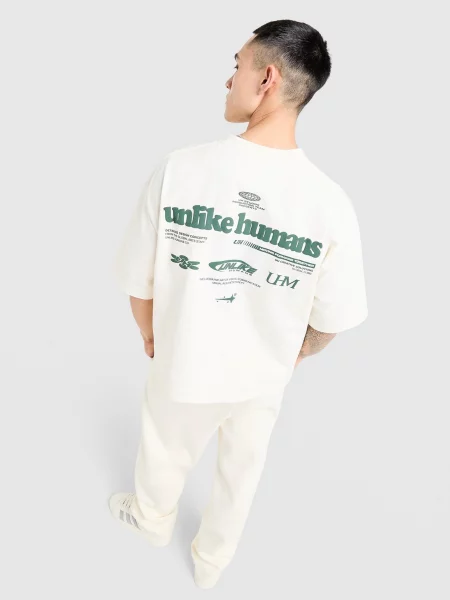 Unlike Humans T-Shirt Highgrade beżowa