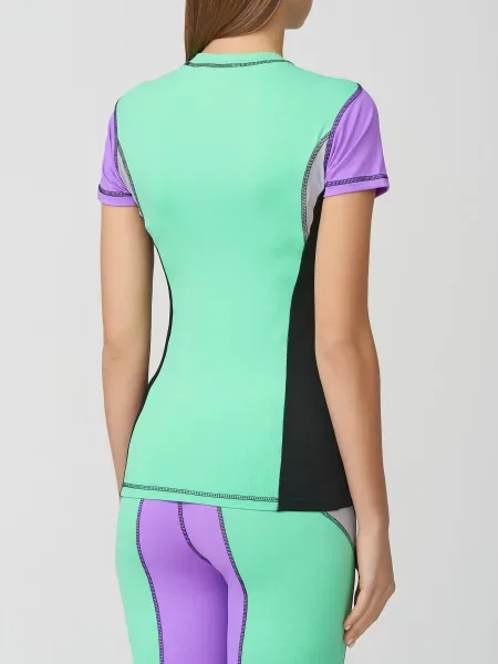 Футболка Msgm зелена