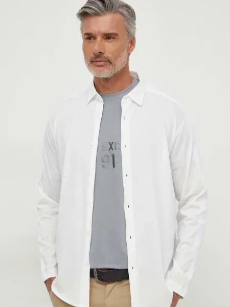 Armani Exchange Košile béžová