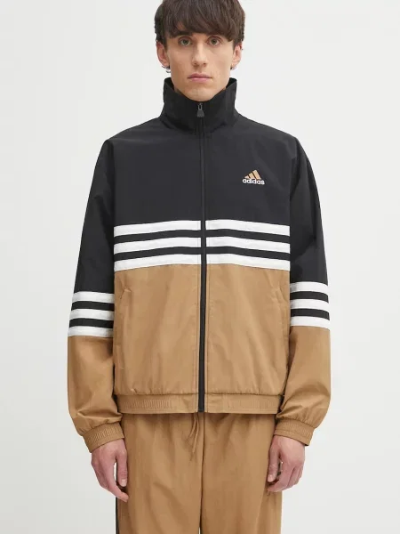 Μπουφάν adidas Originals Arch Tt πράσινο μπεζ