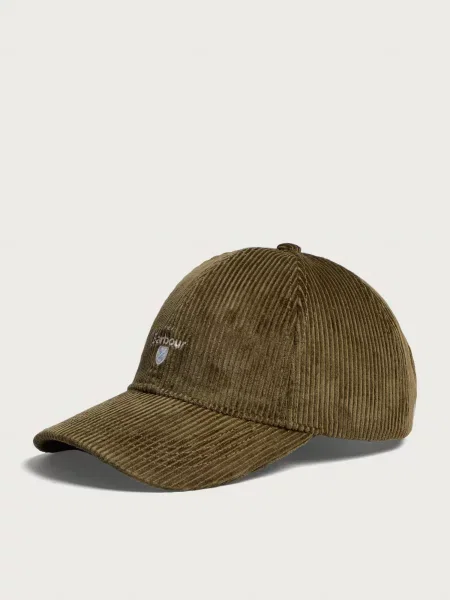 Czapka z daszkiem Barbour oliwkowa