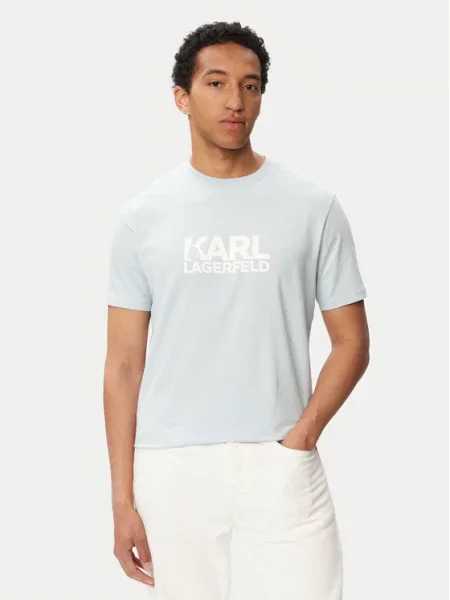 Футболка Karl Lagerfeld синяя