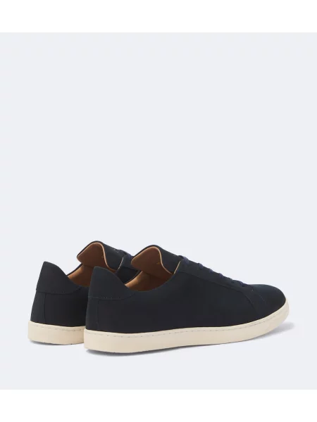 Sneakerși George Cleverley din piele albastru