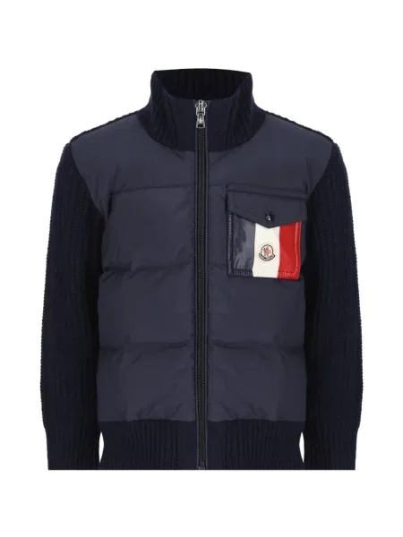 Kardigan dziecięcy Moncler Enfant niebieski