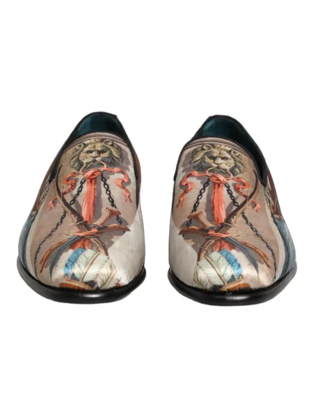 Półbuty Dolce And Gabbana skórzane
