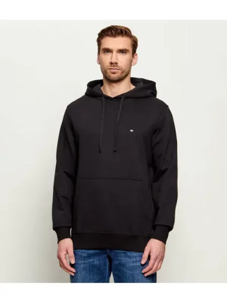 Tommy Hilfiger Hanorac TERRY negru