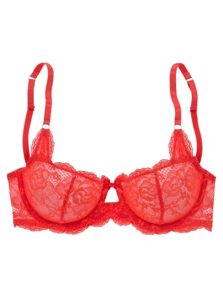 LASCANA Sutien roșu alb