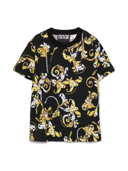 Koszulka Versace Jeans Couture czarna
