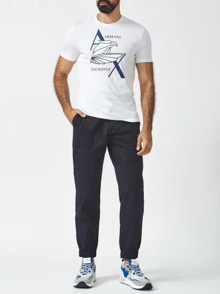 Штани Armani Exchange чорні