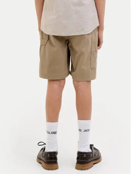 Jack & Jones Junior Medžiaginiai šortai Tony ruda