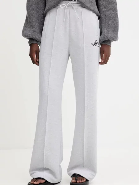 MSGM Spodnie Kobieta S Pantalone szary