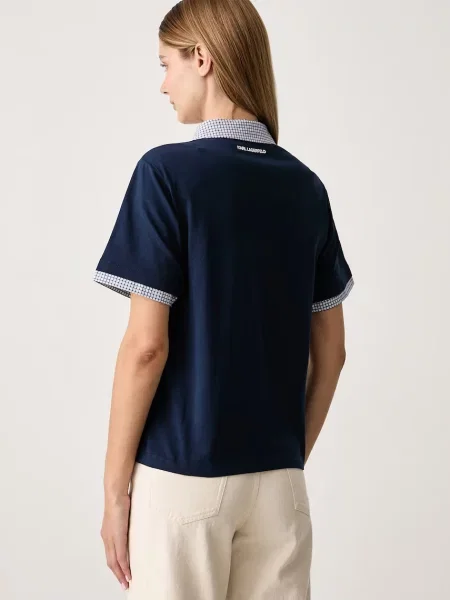 Tricou polo Karl Lagerfeld