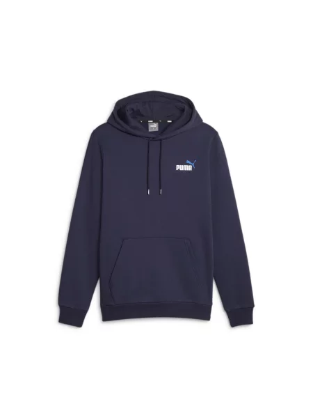 Bluza ESS+ 2 Col Small Logo Hoodie niebieska