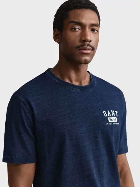 Футболка Gant синяя