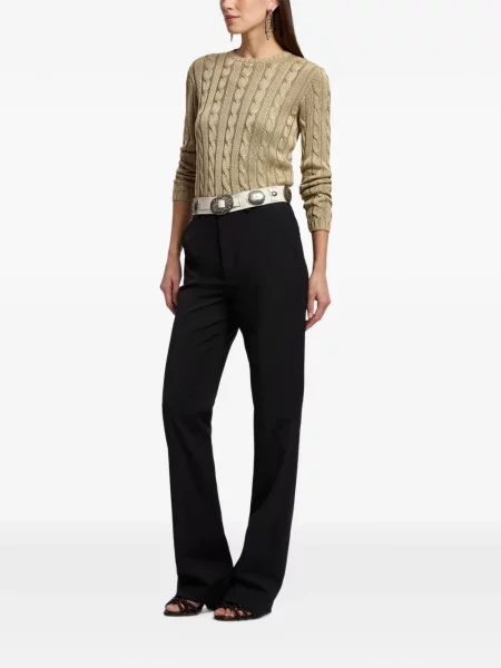 Пуловер Ralph Lauren Collection с кръгло деколте