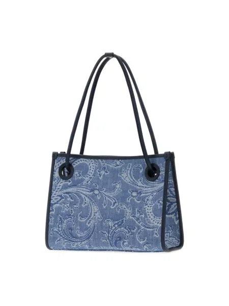 Shopperka Etro niebieska