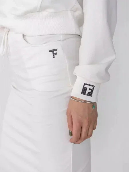 Юбка миди Totalfit белая