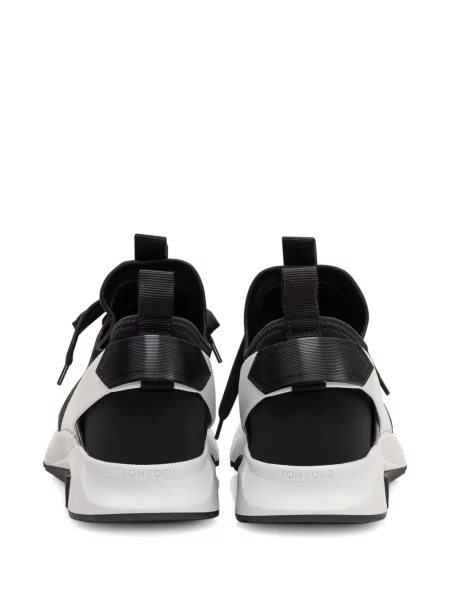 Sneakerși Tom Ford din piele negru