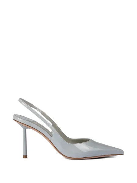 Pantofi cu toc Le Silla slingback gri