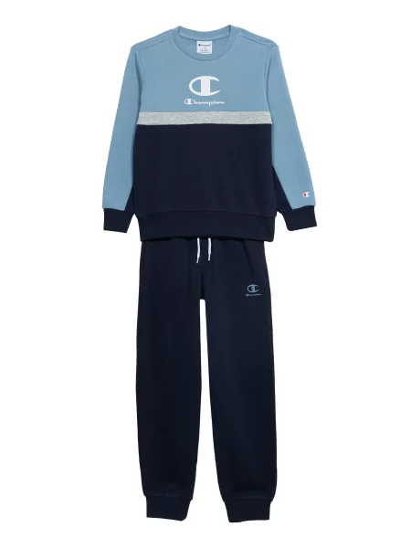 Champion Trening bleumarin / albastru deschis / gri deschis alb
