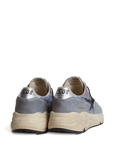 Kožne trčanje tenisice Golden Goose Running Sole plava