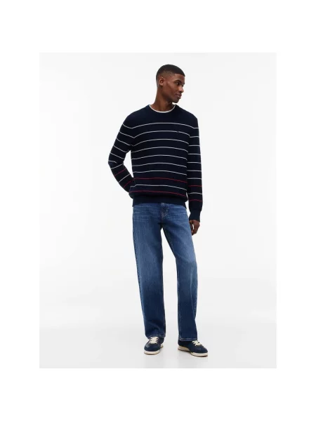 Tommy Jeans Pulover albastru