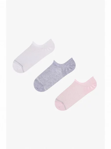 Penti Ponožky PENTI Basic Mesh Baumwoll-Glimmer Sneaker-Socken mix barev