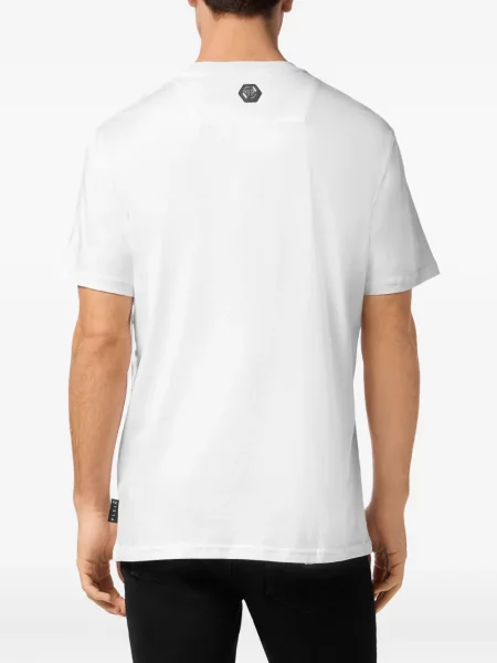 Tricou Philipp Plein teddy alb