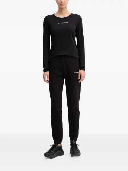 Lung tricou Ea7 Emporio Armani negru