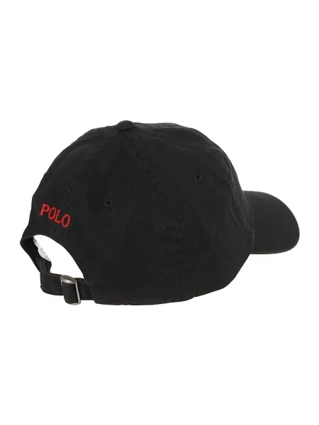 Polo Ralph Lauren czapka z daszkiem gładka czarny