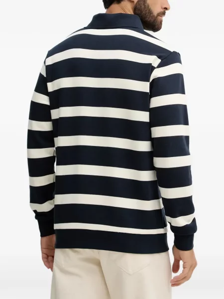 Lung tricou polo Lindbergh albastru