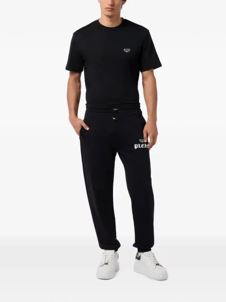 Τρέξιμο παντελόνι Philipp Plein μαύρο