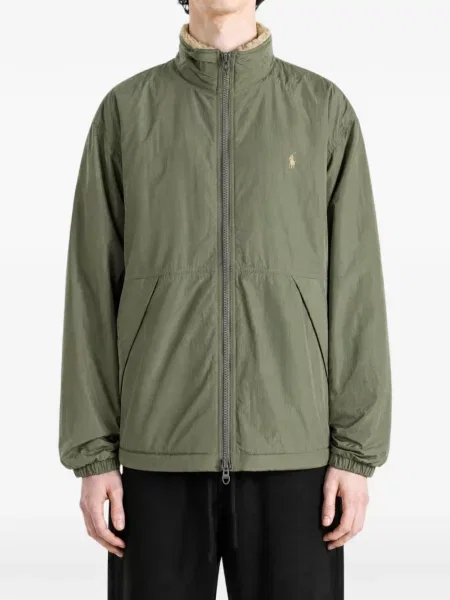 Reversibil geacă Polo Ralph Lauren verde