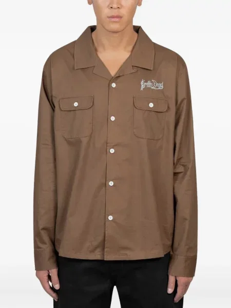 Риза Junya Watanabe Man кафяво