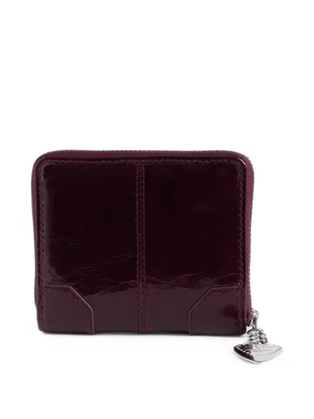 Portofel Zadig&voltaire din piele de lac violet
