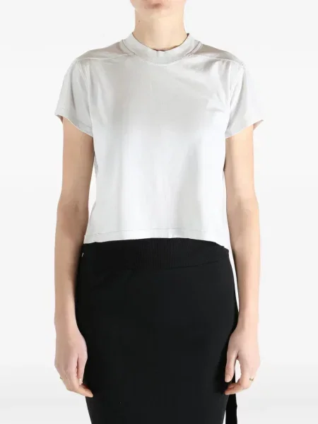 Tricou Rick Owens Drkshdw scurt alb