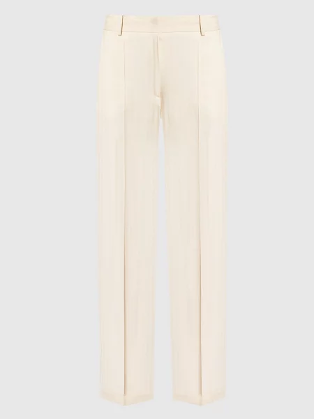 Брюки Toteme в елочку бежевые