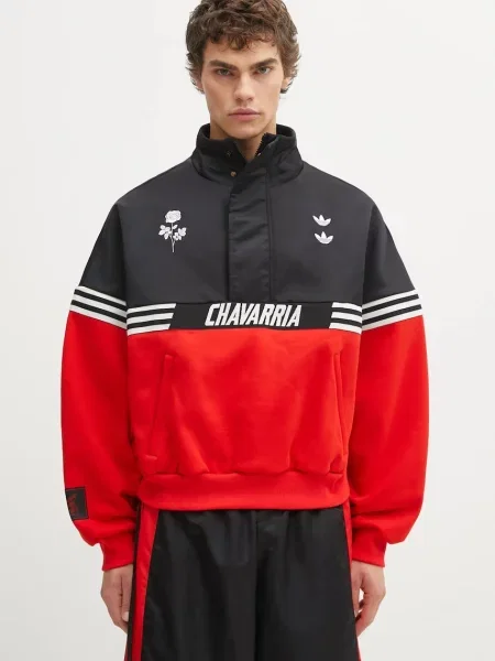 Dukserica adidas Originals Wc Gomez Pullov s aplikacijom crna