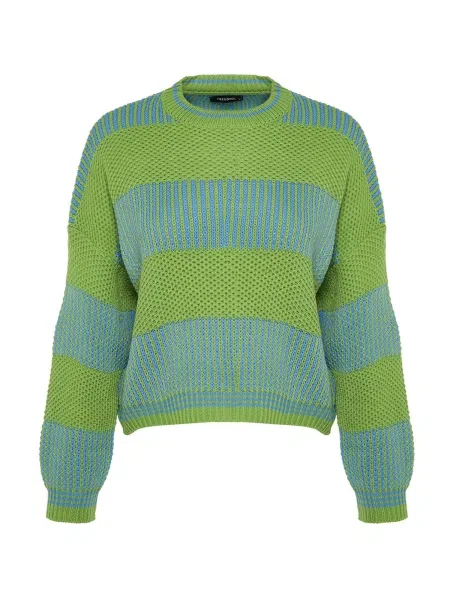 Trendyol Pulover azuriu verde