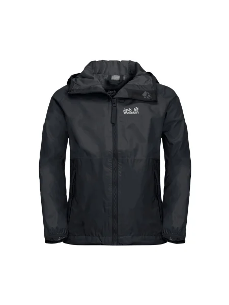 Geacă copii Jack Wolfskin negru