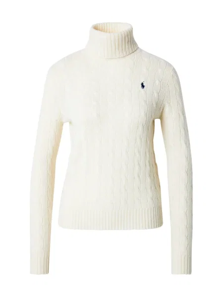 Polo Ralph Lauren Sveter krémová / námornícka modrá