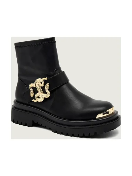 Botine Just Cavalli negru