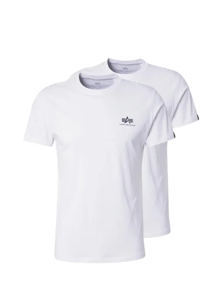 ALPHA INDUSTRIES Tricou alb
