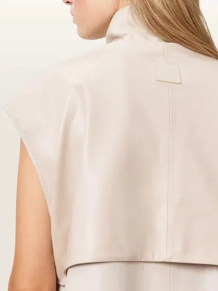Кожаный жилет Allsaints