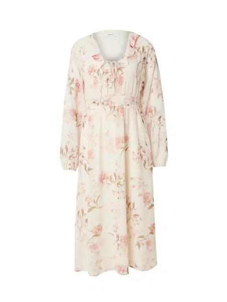 ABOUT YOU Rochie Maike oliv / corai / pudră / pal roz