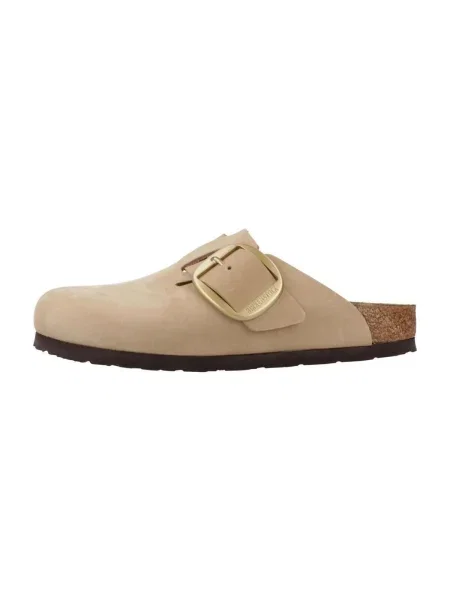 Nubuk csatos sneaker Birkenstock bézs