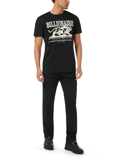 Tricou Billionaire cu imagine negru