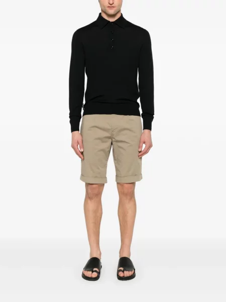 Polo Tom Ford de lână negru