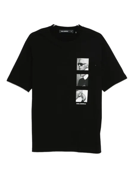 Μπλούζα Karl Lagerfeld μαύρο